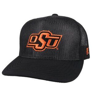 Hooey x Oklahoma State University Black Snapback Cap